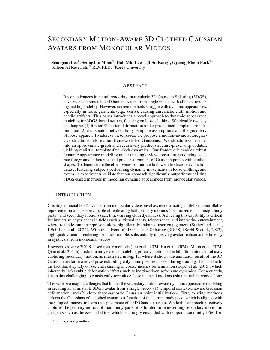 Secondary Motion-Aware paper thumbnail